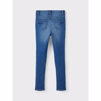 NAME IT Skinny Fit High Wait Jeans Polly Medium Blue